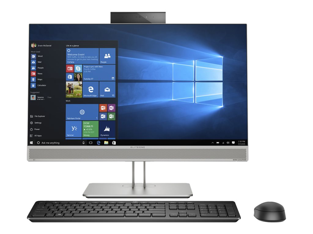 HP EliteOne 800 G5 - All-in-one - no CPU up to - vPro - RAM 0 GB - no HDD - GF GT 730 - Gigabit Ethernet - no OS -