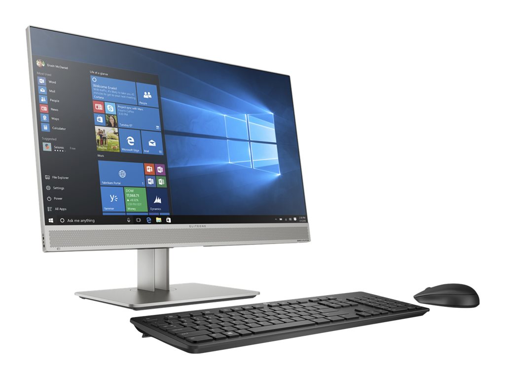 HP EliteOne 800 G5 - All-in-one - no CPU up to - vPro - RAM 0 GB - no HDD - GF GT 730 - Gigabit Ethernet - no OS -