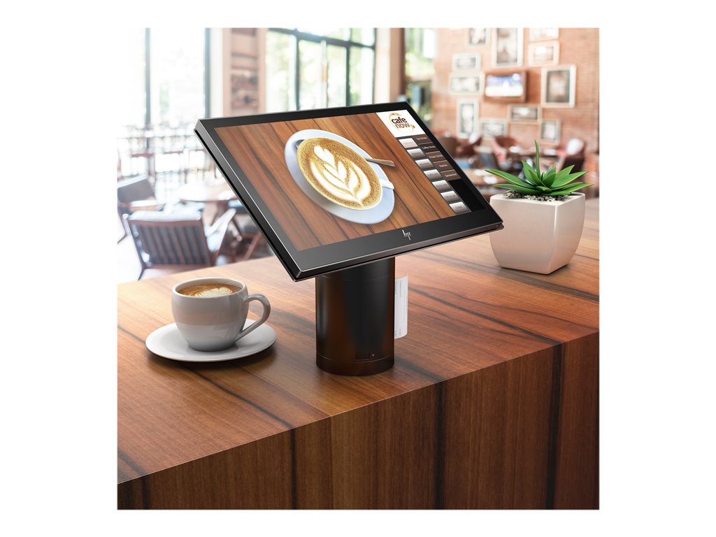 HP ElitePOS G1 Retail System 143 - All-in-one 1 x Core i3 7100U up to - RAM 8 GB - SSD 128 GB - HD Graphics 620 -
