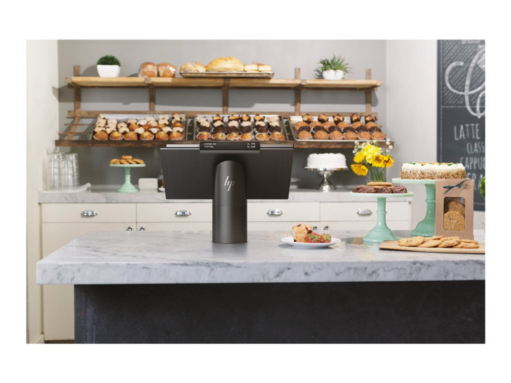 HP ElitePOS G1 Retail System 143 - All-in-one 1 x Core i3 7100U up to - RAM 8 GB - SSD 128 GB - HD Graphics 620 -