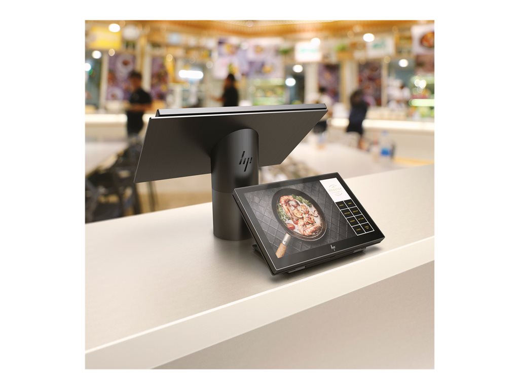 HP ElitePOS G1 Retail System 143 - All-in-one 1 x Core i3 7100U up to - RAM 8 GB - SSD 128 GB - HD Graphics 620 -