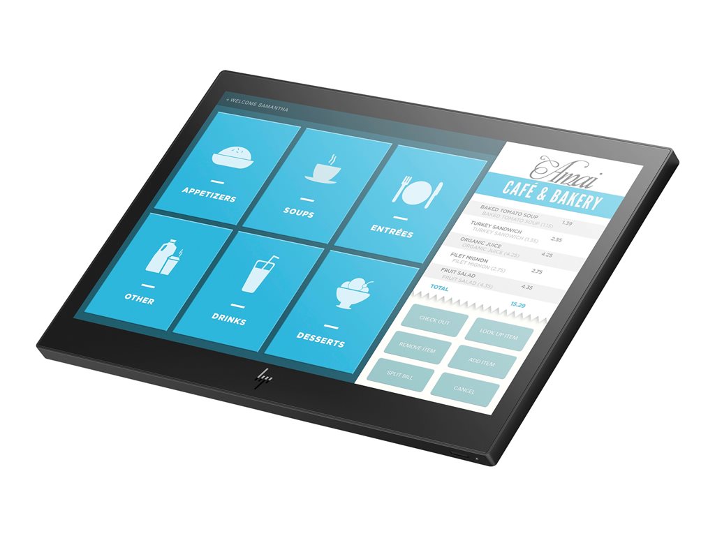 HP Engage One 143 - All-in-one - 1 x Core i3 7100U up to - RAM 8 GB - SSD 512 GB - NVMe, TLC, HP Value - HD Graphics 620