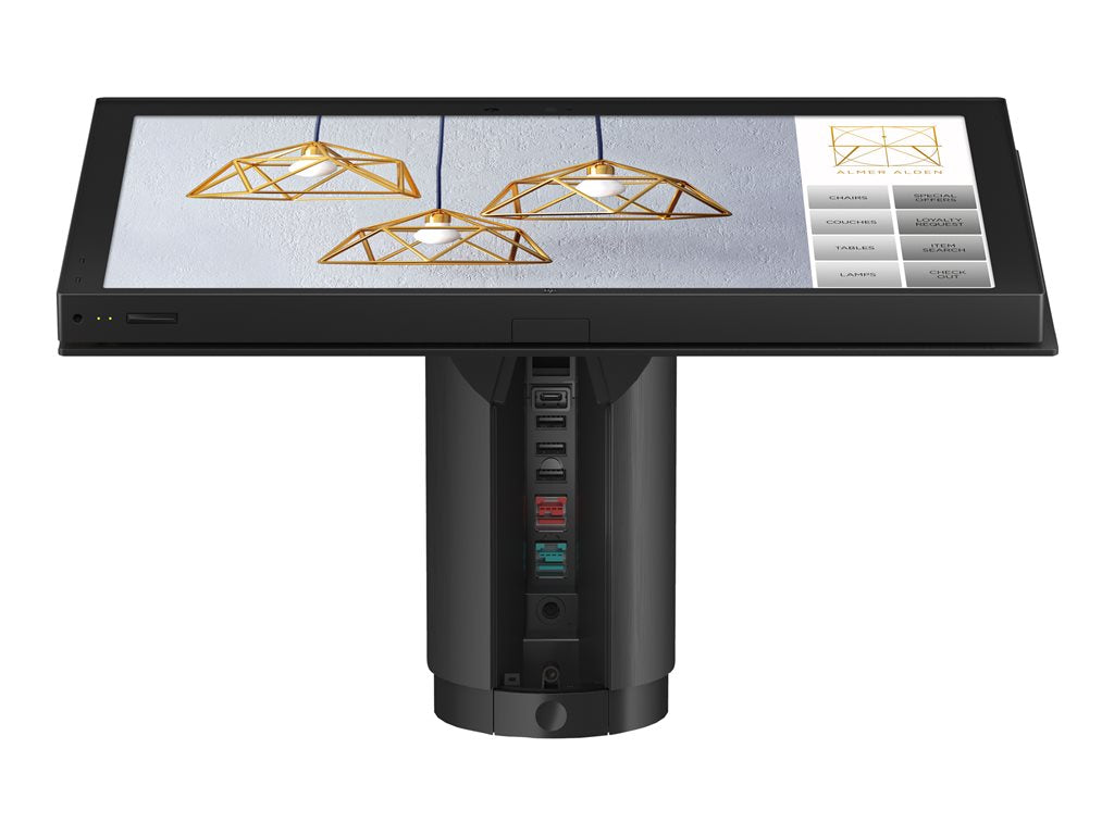HP Engage One Pro - All-in-one - no CPU up to - RAM 0 GB - no HDD - no graphics - Gigabit Ethernet - no OS - monitor: