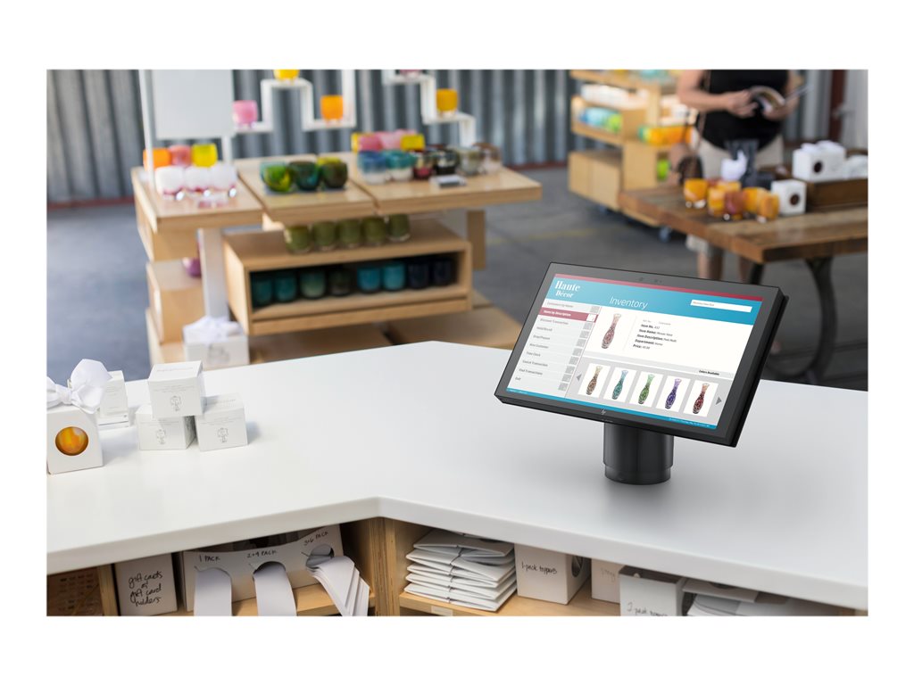 HP Engage One Pro - All-in-one - no CPU up to - RAM 0 GB - no HDD - no graphics - Gigabit Ethernet - no OS - monitor: