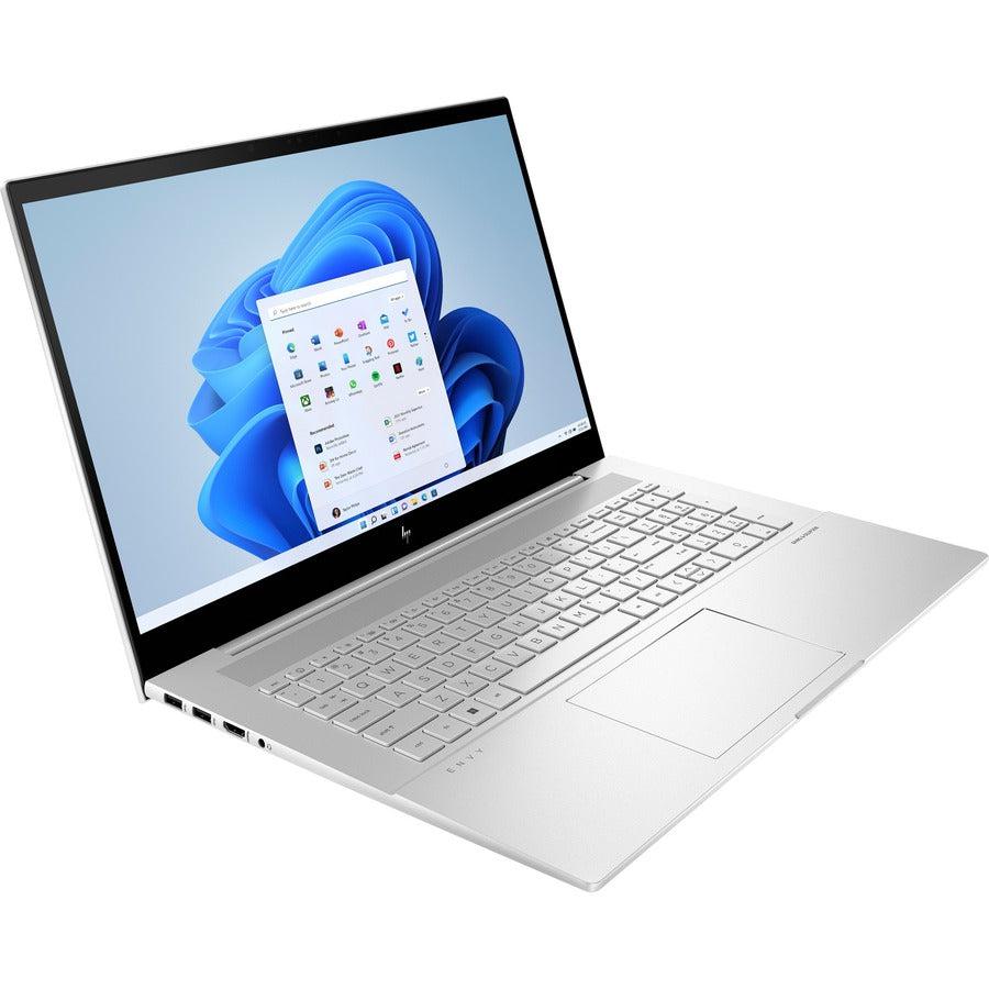 HP Envy 17-cr0003ca 17.3" Touchscreen Notebook - Full HD - 1920 x 1080 - Intel Core i7 12th Gen i7-1260P Dodeca-core (12 Core) - 16 GB Total RAM - 1 TB SSD - Natural Silver Aluminum - Refurbished