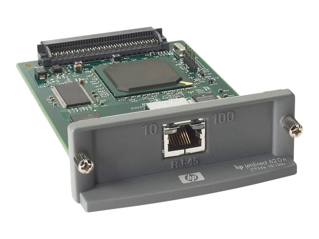 HP JetDirect 620n - Print server - EIO - 10/100 Ethernet - for Color LaserJet 85XX; DesignJet T1100; LaserJet Enterprise
