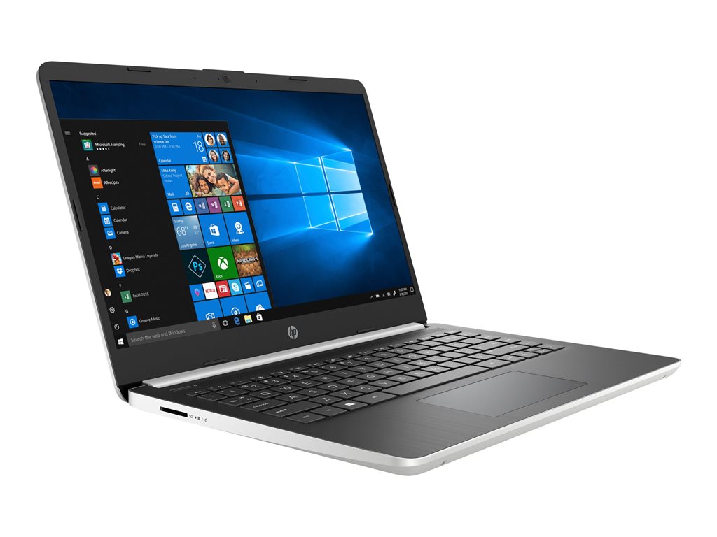 HP Laptop 14-dq0005cl - Intel Pentium Silver - N5000 / up to 2.7 GHz - Win 10 Home in S mode - UHD Graphics 605 - 4 GB