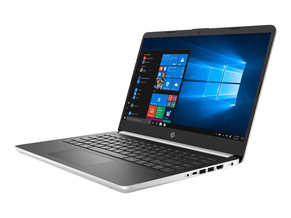 HP Laptop 14-dq0005cl - Intel Pentium Silver - N5000 / up to 2.7 GHz - Win 10 Home in S mode - UHD Graphics 605 - 4 GB