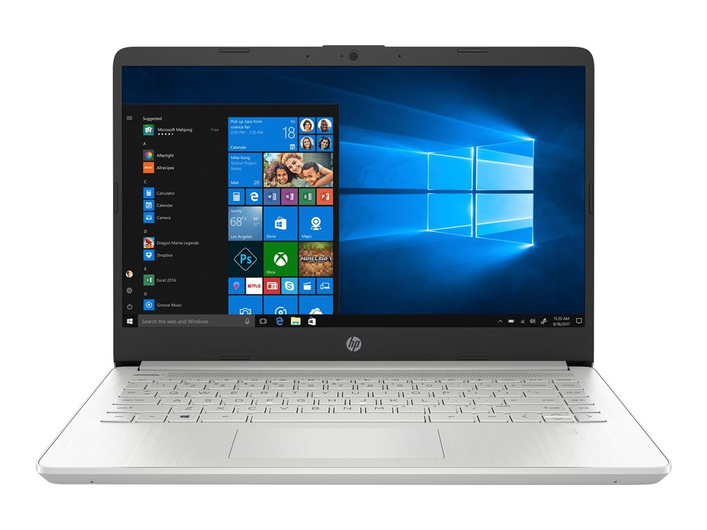 HP Laptop 14-dq2055wm - Intel Core i3 - 1115G4 / up to 4.1 GHz - Win 10 Home in S mode - UHD Graphics - 4 GB RAM - 256