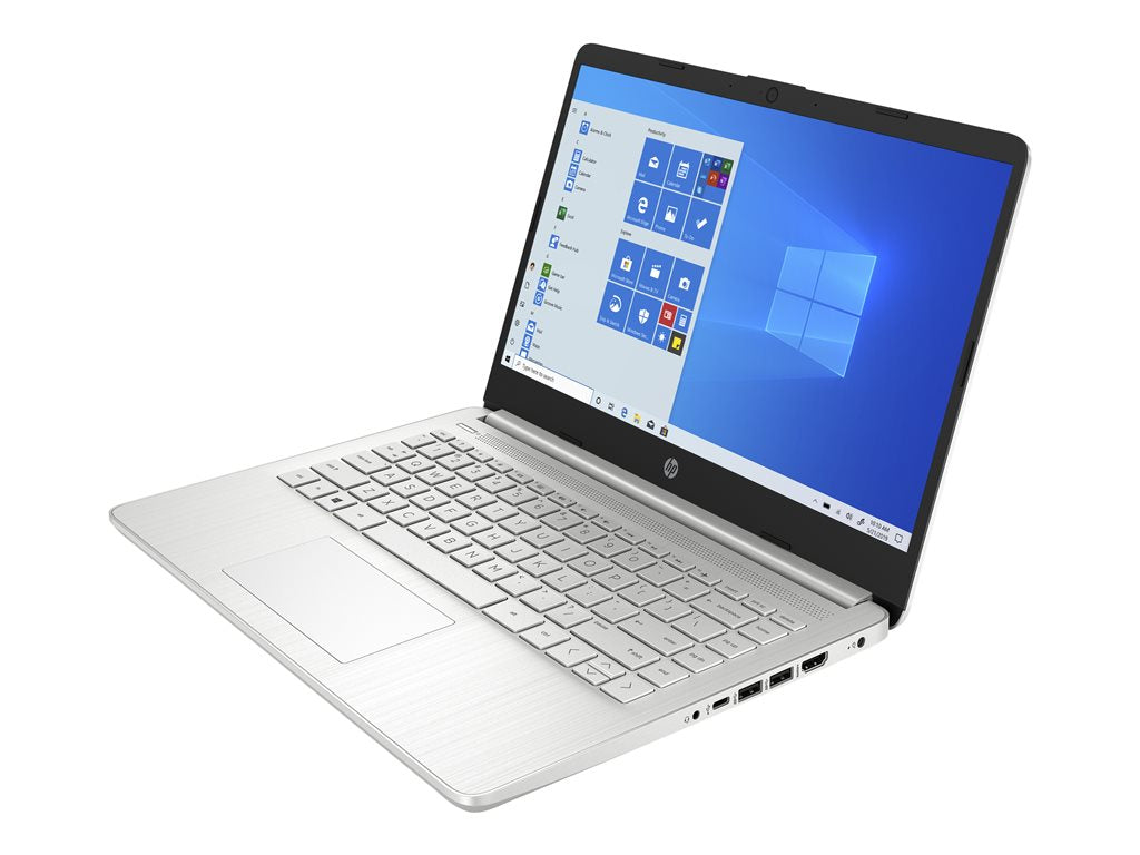 HP Laptop 14-fq0032ms - AMD Ryzen 3 - 3250U / up to 3.5 GHz - Win 10 Home in S mode - Radeon Graphics - 8 GB RAM - 128