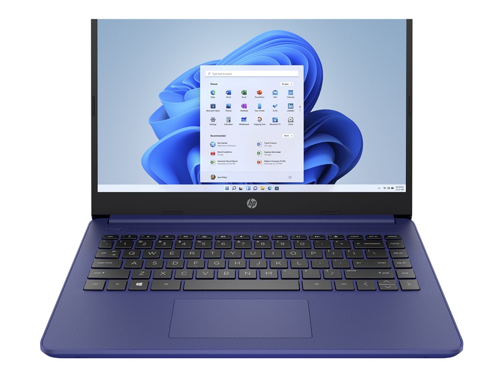 HP Laptop 14-fq1025cl - AMD Ryzen 7 - 5700U / up to 4.3 GHz - Win 11 Home - Radeon Graphics - 16 GB RAM - 512 GB SSD