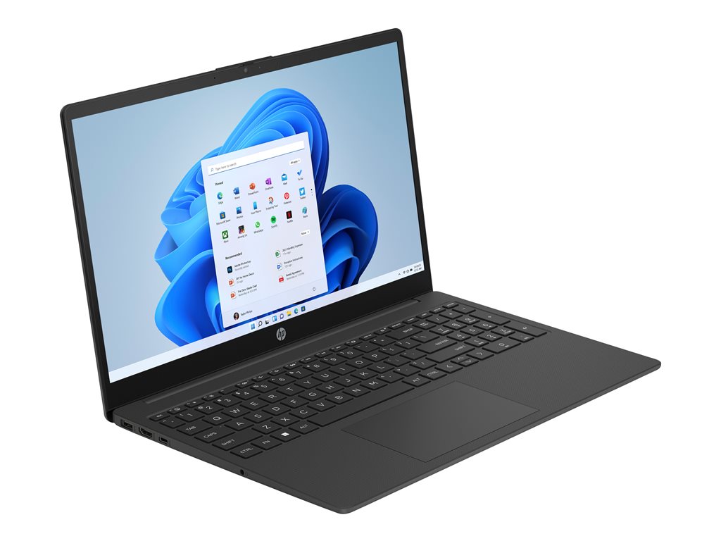 HP Laptop 15-fc0382nr - AMD Ryzen 3 - 7320U / up to 4.1 GHz - Win 11 Home - Radeon Graphics - 8 GB RAM - 256 GB SSD NVMe