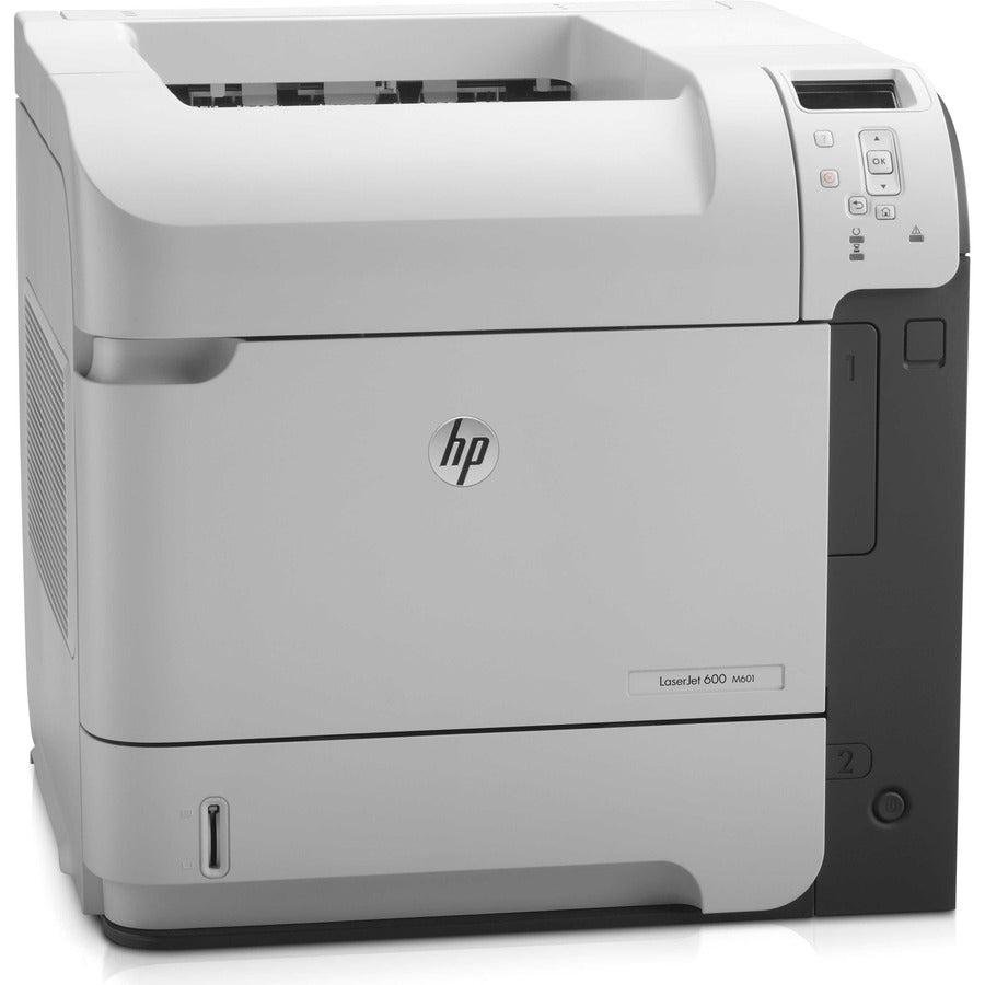 HP LaserJet 600 M601N Desktop Laser Printer - Refurbished - Monochrome