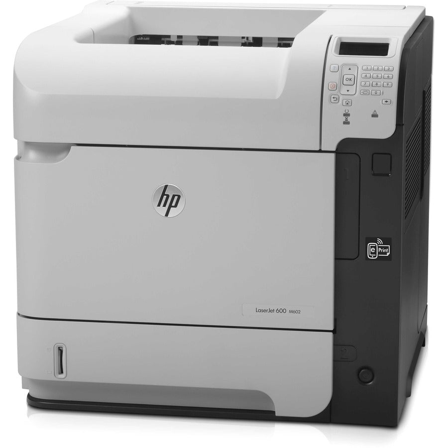 HP LaserJet 600 M602N Desktop Laser Printer - Refurbished - Monochrome