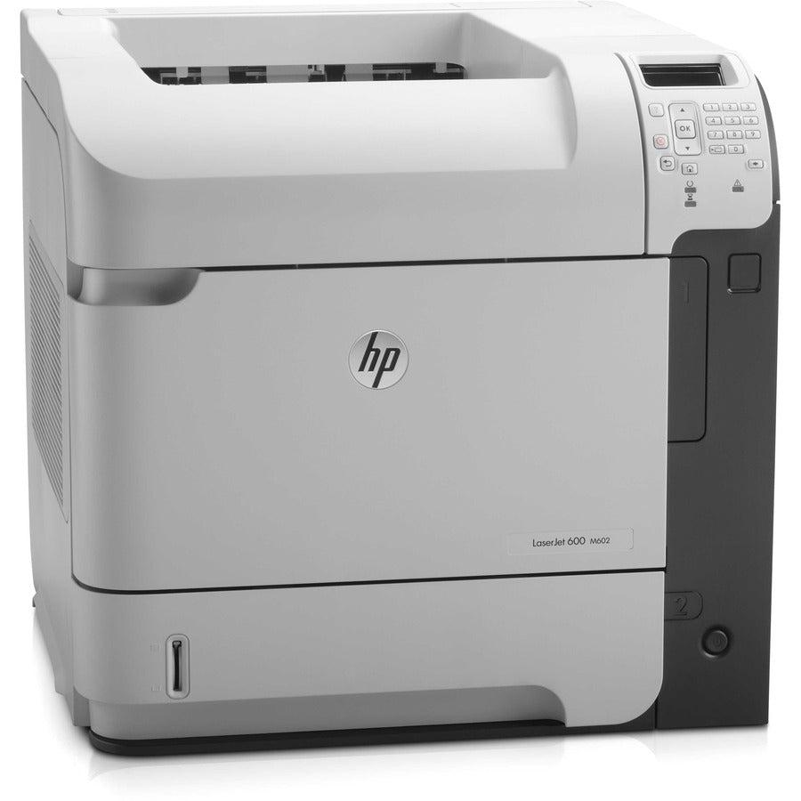 HP LaserJet 600 M602N Desktop Laser Printer - Refurbished - Monochrome