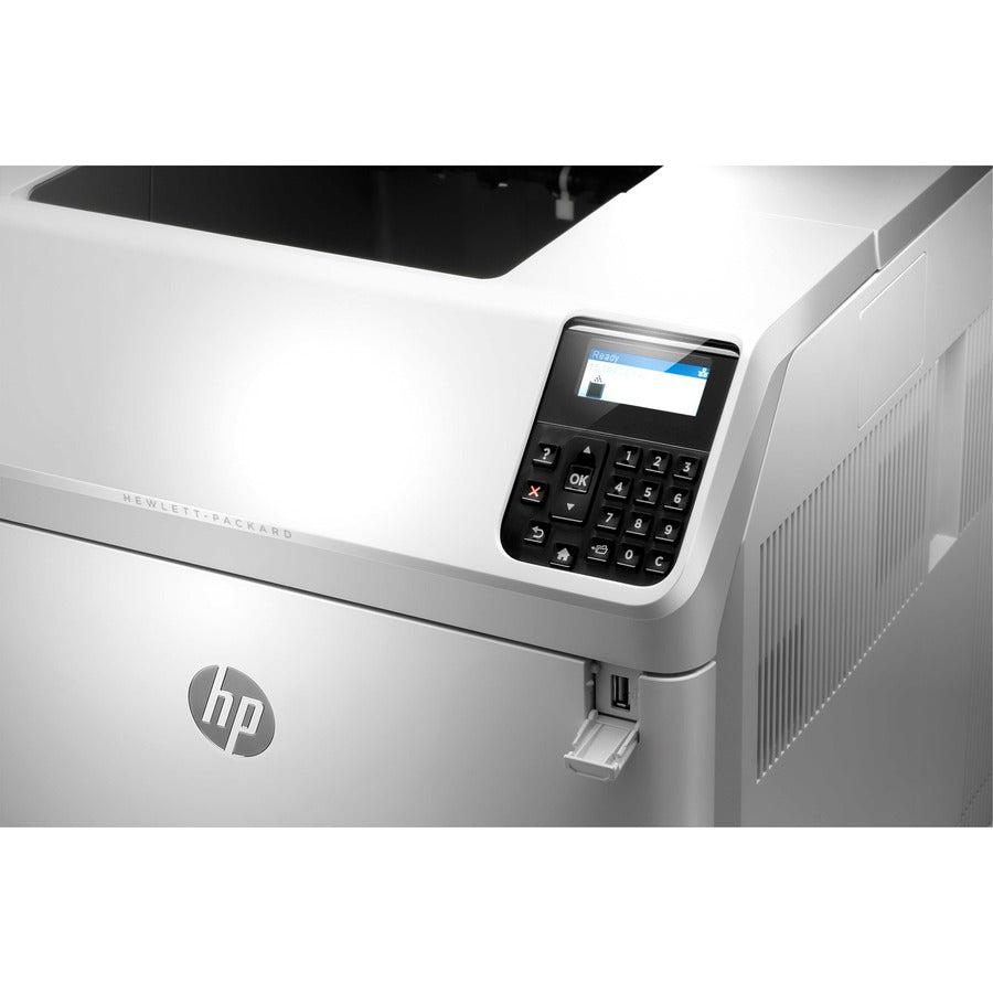 HP LaserJet M604n Desktop Laser Printer - Refurbished - Monochrome