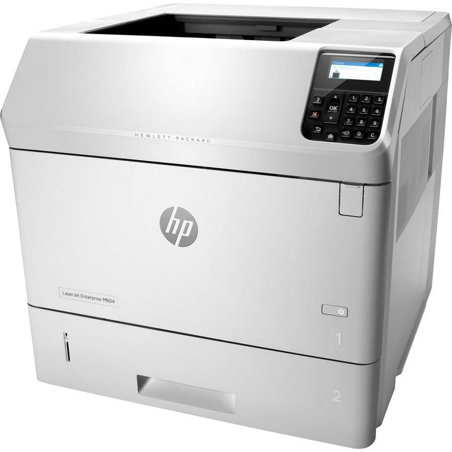 HP LaserJet M604n Desktop Laser Printer - Refurbished - Monochrome