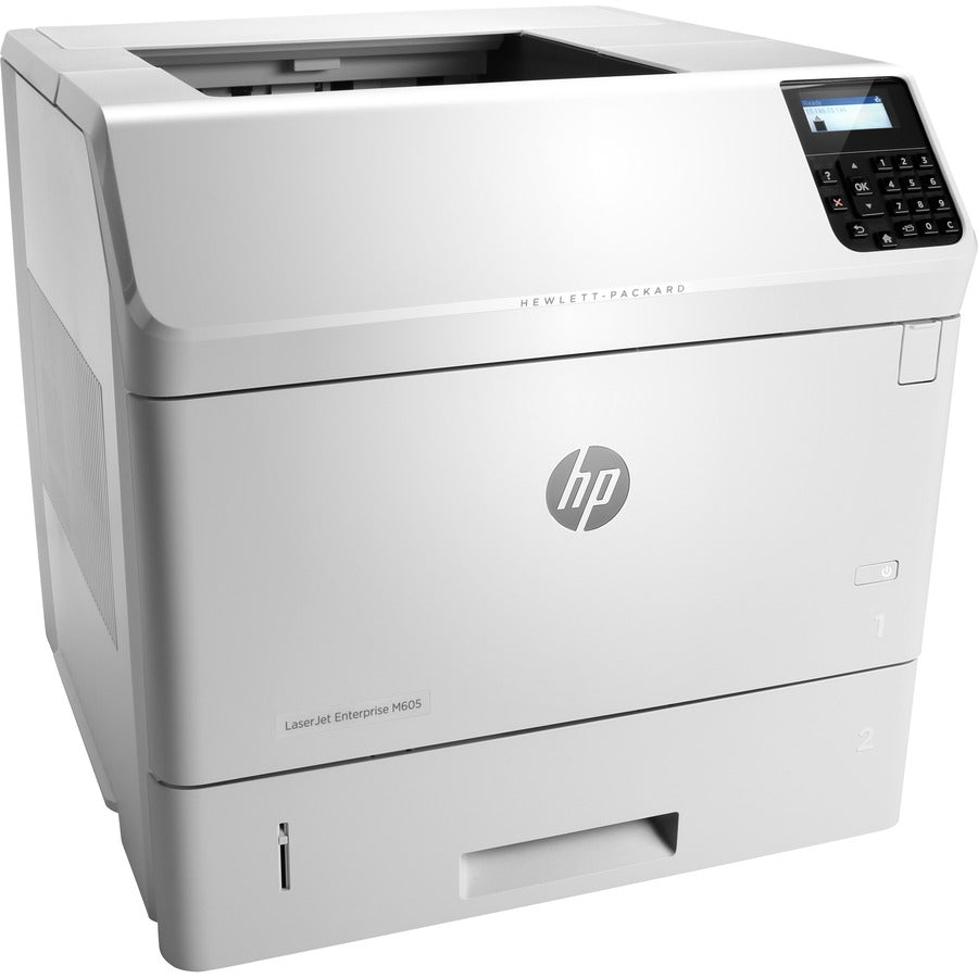 HP LaserJet M605dn Desktop Laser Printer - Refurbished - Monochrome