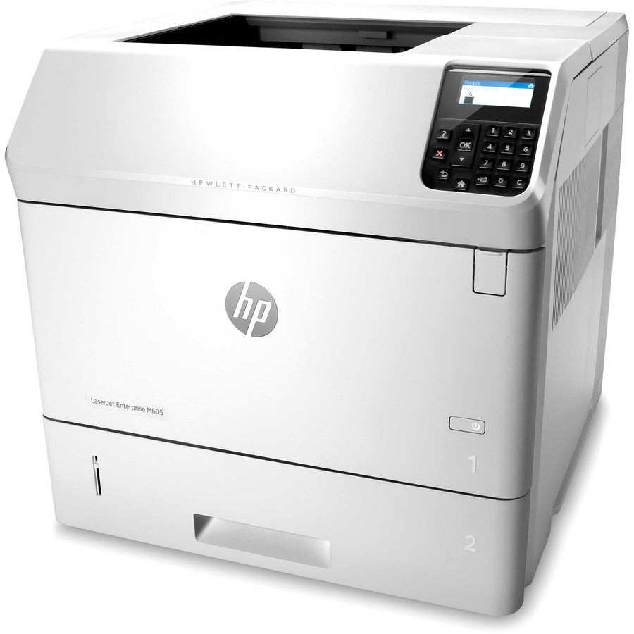 HP LaserJet M605dn Desktop Laser Printer - Refurbished - Monochrome