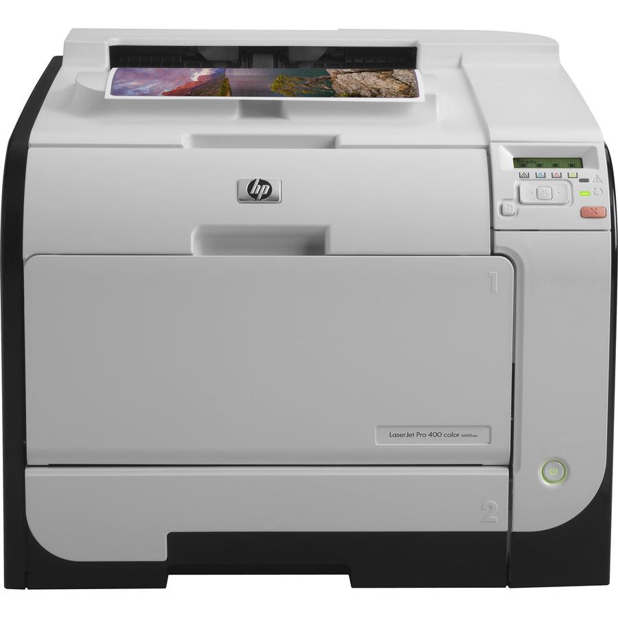 HP LaserJet Pro 400 M451NW Desktop Laser Printer - Refurbished - Color