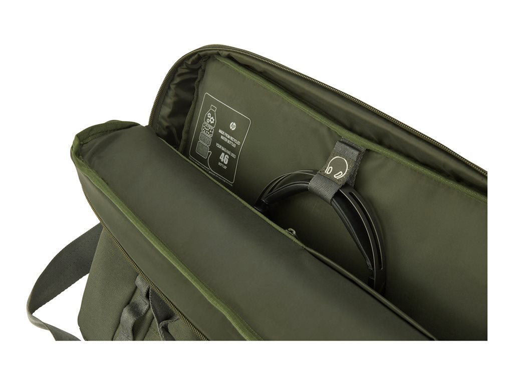 HP - Notebook carrying case - modular - 15.6 - gray 9J497AA