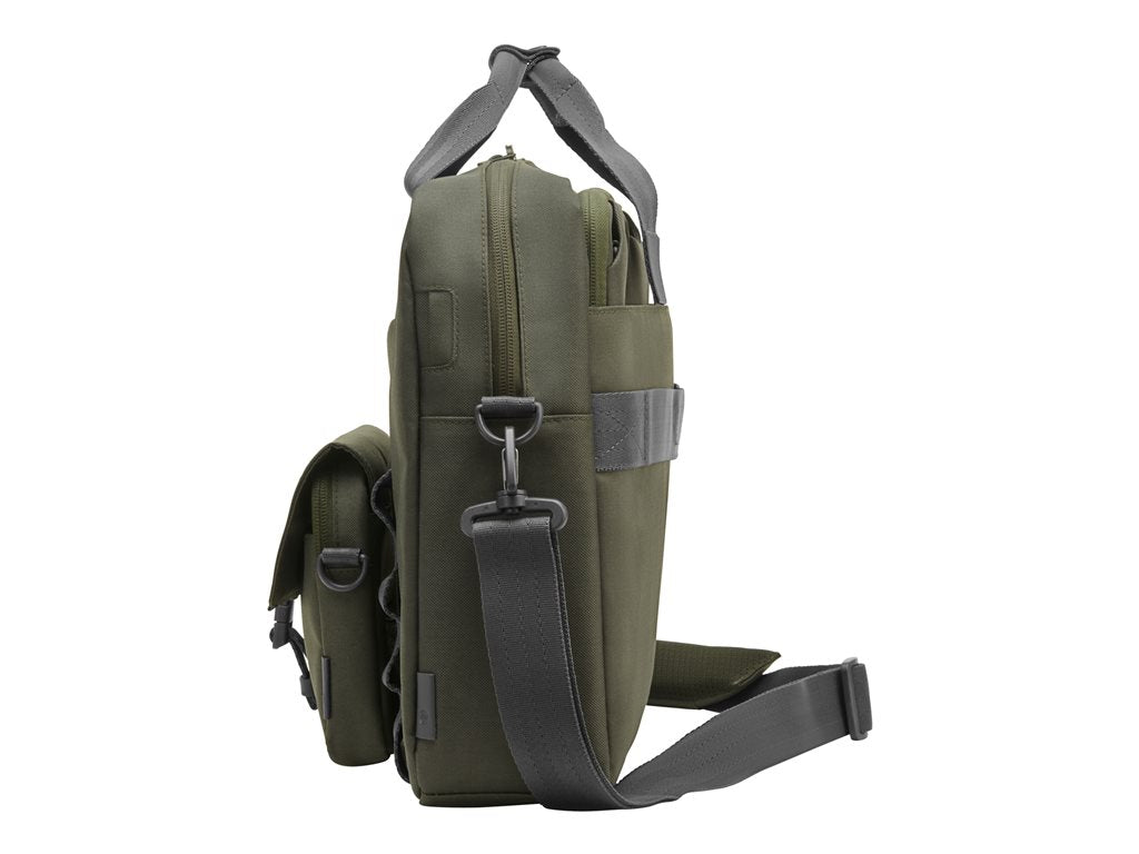HP - Notebook carrying case - modular - 15.6 - gray 9J497AA