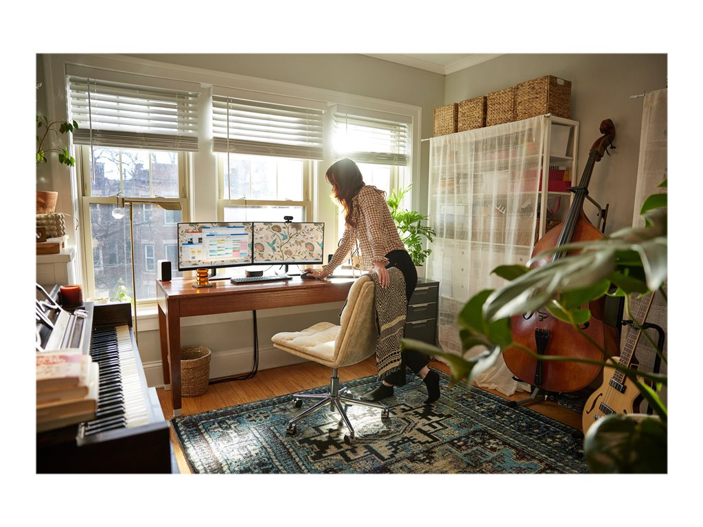 HP P24h G5 - LED monitor - 23.8 - 1920 x 1080 Full HD (1080p) @ 75 Hz - IPS - 250 cd/mï¿½ - 1000:1 - 5 ms - HDMI 64W34AA#ABA