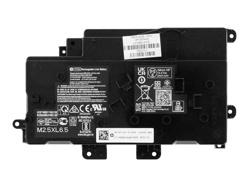HP PV04036-CL - Notebook battery - lithium ion - 4-cell - 3 Ah - 36 Wh
