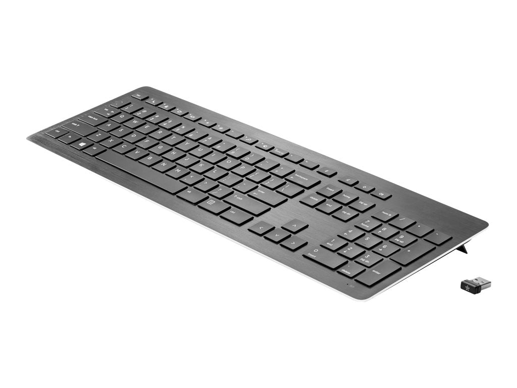 HP Premium - Keyboard - wireless - 2.4 GHz - US - anodized aluminum trimmed - for EliteBook 835 G9, 845 G8, 845 G9, 865