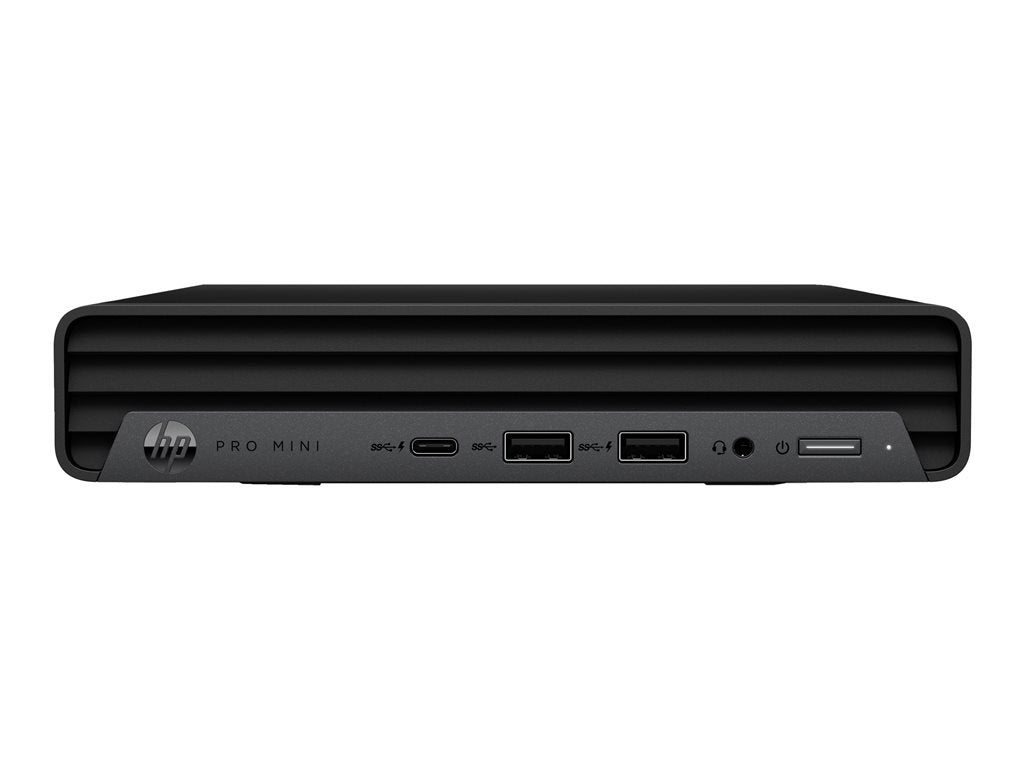 HP Pro 400 G9 - Mini Core i3 13100T / up to 4.2 GHz - RAM 8 GB - SSD 256 GB - NVMe - UHD Graphics 730 - Gigabit