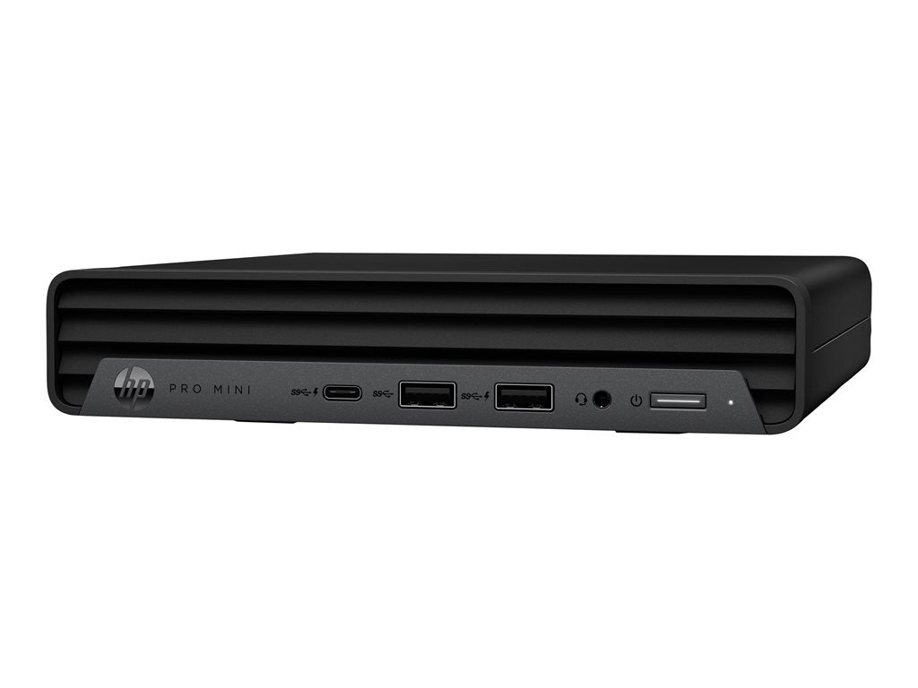 HP Pro 400 G9 - Mini Core i3 13100T / up to 4.2 GHz - RAM 8 GB - SSD 256 GB - NVMe - UHD Graphics 730 - Gigabit