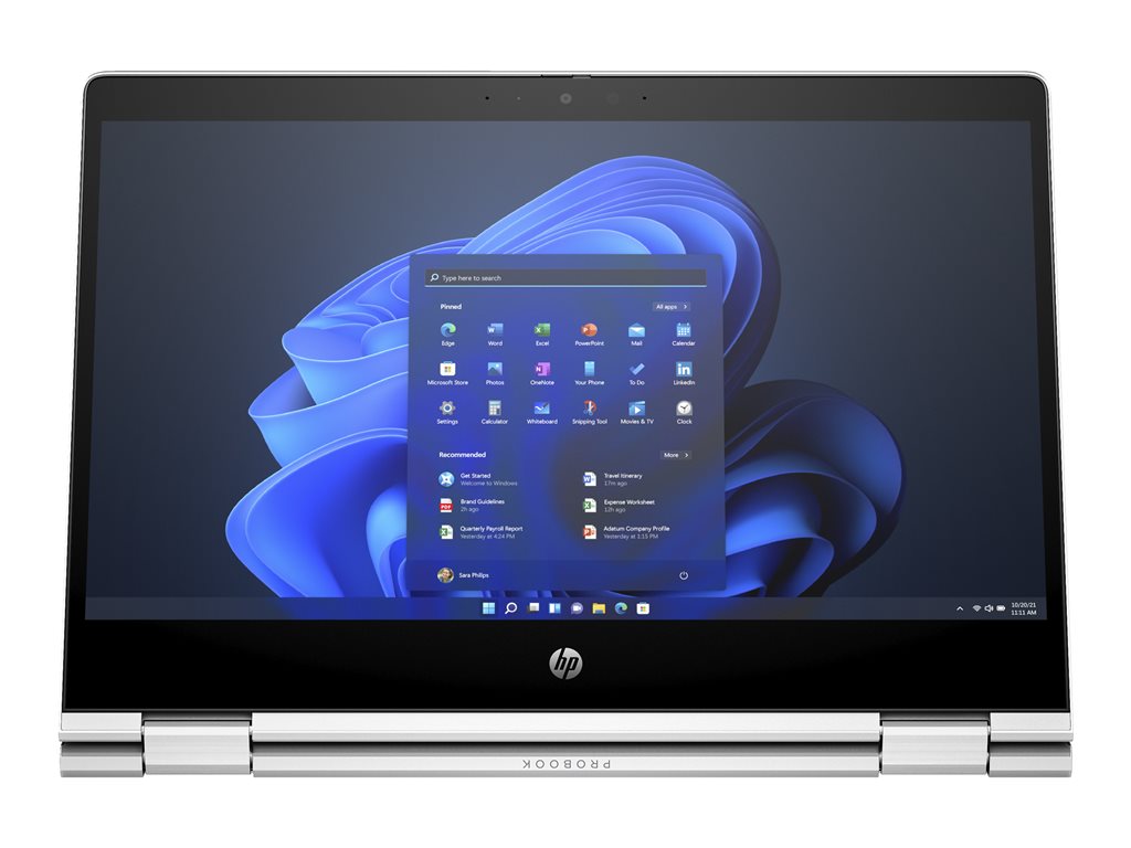 HP Pro x360 435 G10 Notebook - Flip design - AMD Ryzen 5 Pro - 7530U / up to 4.5 GHz - no OS - Radeon Graphics - 0 GB
