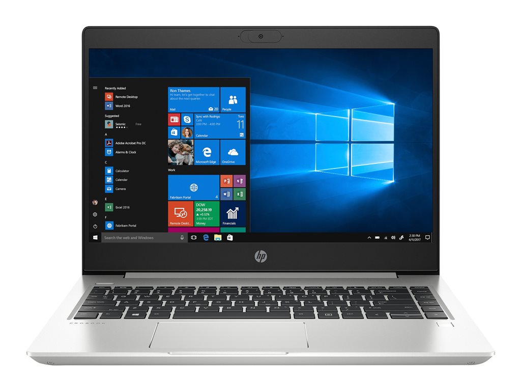 HP ProBook 440 G7 Notebook - Intel Core i5 - 10210U / up to 4.2 GHz - Win 10 Pro 64-bit - UHD Graphics 620 - 8 GB RAM -