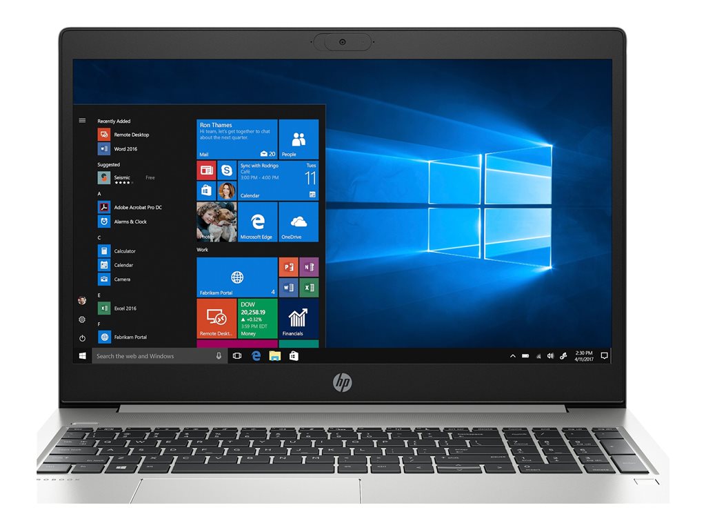HP ProBook 450 G7 Notebook - Intel Core i5 - 10210U / up to 4.2 GHz - Win 10 Pro 64-bit - UHD Graphics 620 - 8 GB RAM -