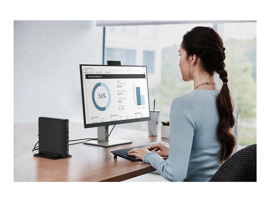 HP ProDesk 405 G6 - Mini desktop - Ryzen 5 Pro 4650GE / up to 4.2 GHz - AMD PRO - RAM 8 GB - SSD 256 GB - NVMe, TLC -