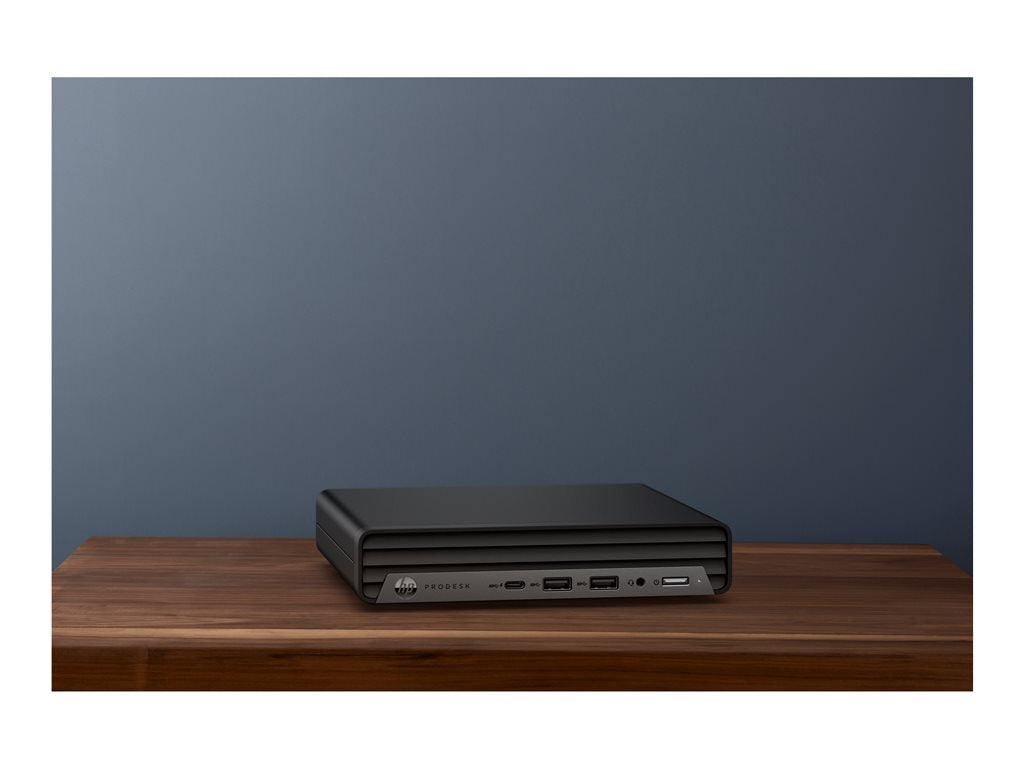 HP ProDesk 405 G6 - Mini desktop - no CPU up to - RAM 0 GB - no HDD - no graphics - Gigabit Ethernet - no OS - monitor: