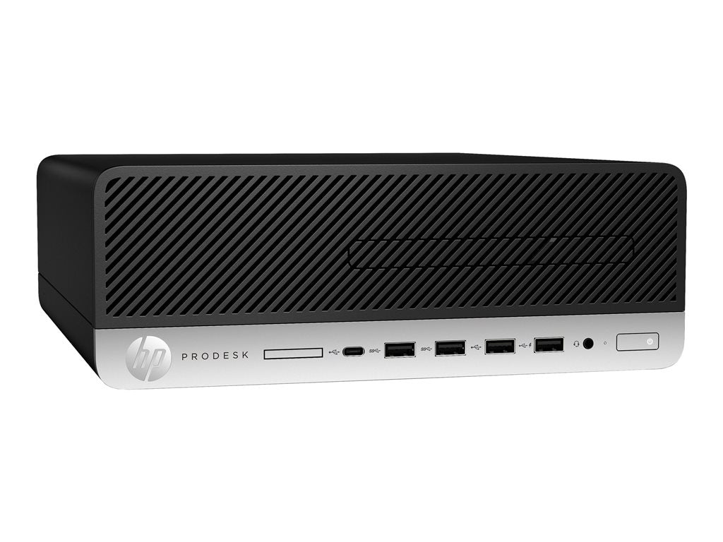 HP ProDesk 600 G4 - SFF - Core i7 8700 / up to 4.6 GHz - vPro - RAM 16 GB - SSD 500 GB - NVMe - UHD Graphics 630 -