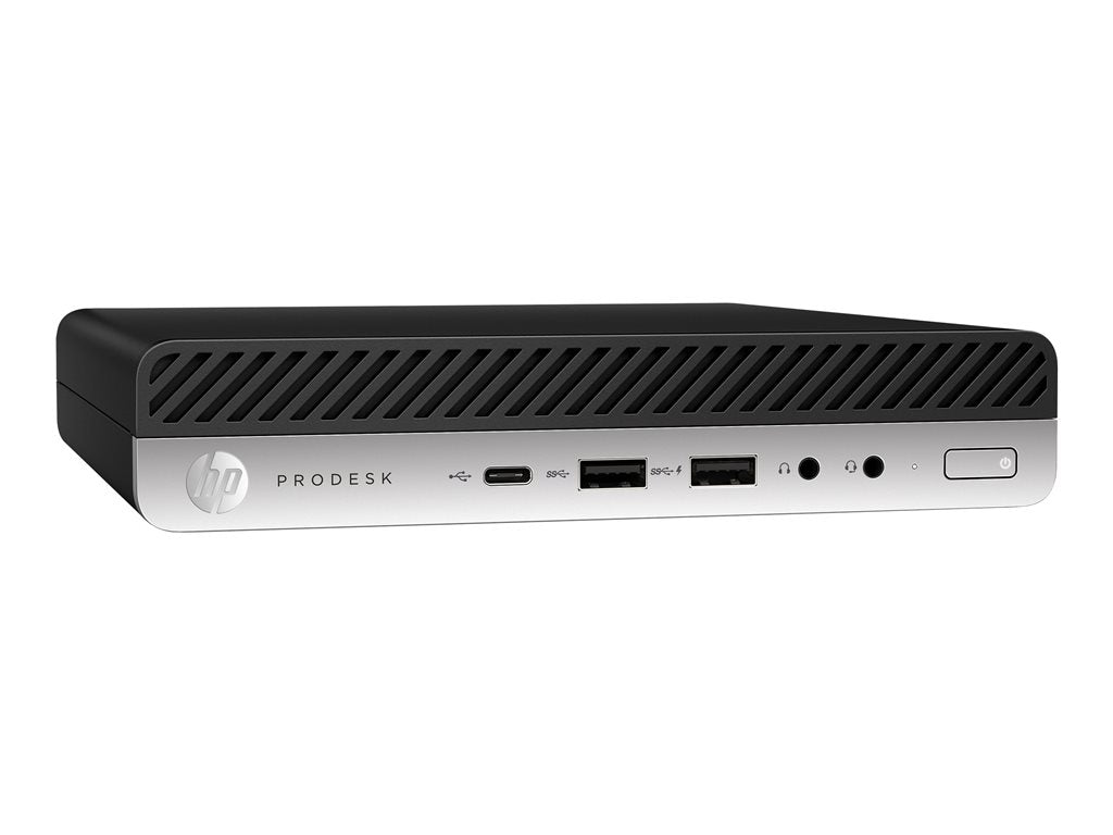 HP ProDesk 600 G5 - Mini desktop - Core i5 9500T / up to 3.7 GHz - RAM 8 GB - SSD 512 GB - NVMe - UHD Graphics 630 -