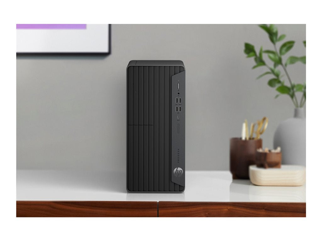 HP ProDesk 600 G6 - Micro tower Core i3 10100 / up to 4.3 GHz - RAM 16 GB - SSD 256 GB - NVMe, TLC - UHD Graphics 630 -