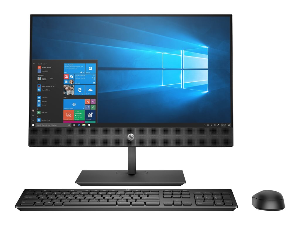 HP ProOne 600 G5 - All-in-one - Core i5 9500 / up to 4.4 GHz - RAM 8 GB - HDD 1 TB - DVD-Writer - UHD Graphics 630 -
