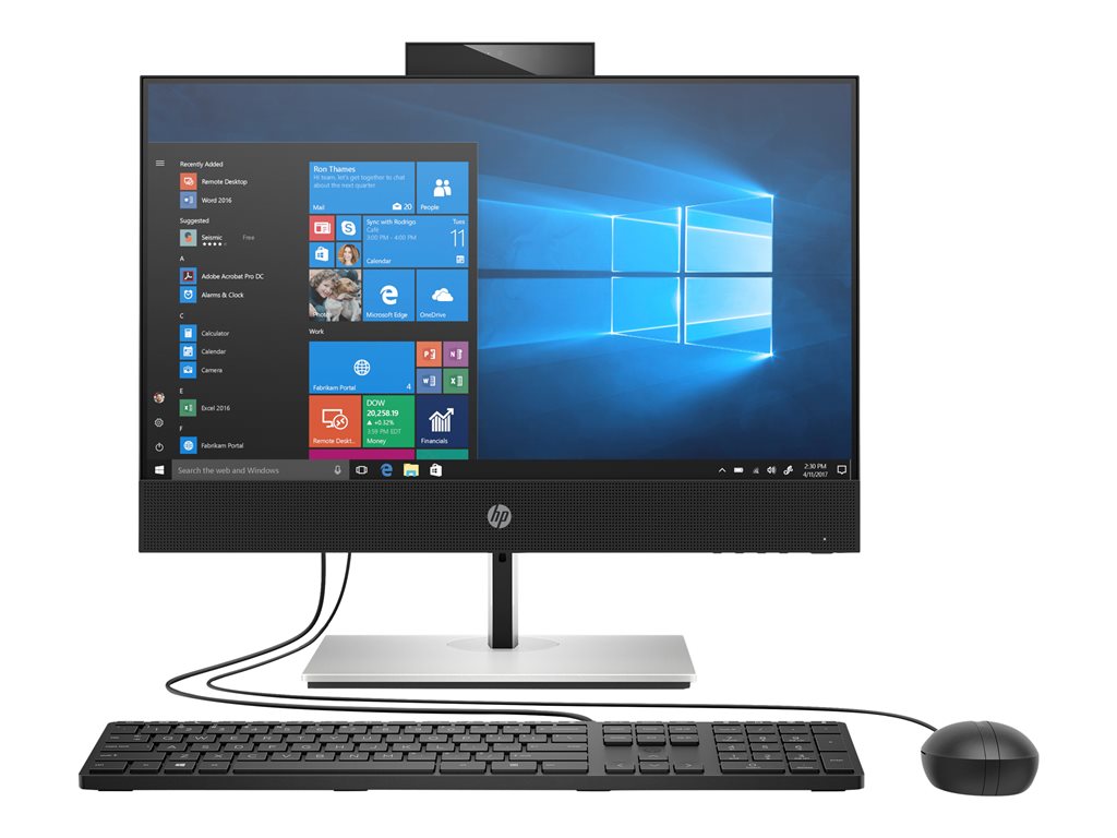 HP ProOne 600 G6 - All-in-one Core i5 10500 / up to 4.5 GHz - RAM 8 GB - SSD 512 GB - NVMe, TLC - DVD-Writer - UHD