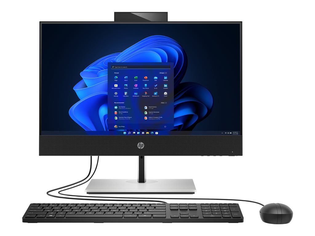 HP ProOne 600 G6 - All-in-one Core i5 10500 / up to 4.5 GHz - RAM 8 GB - SSD 512 GB - NVMe, TLC - DVD-Writer - UHD