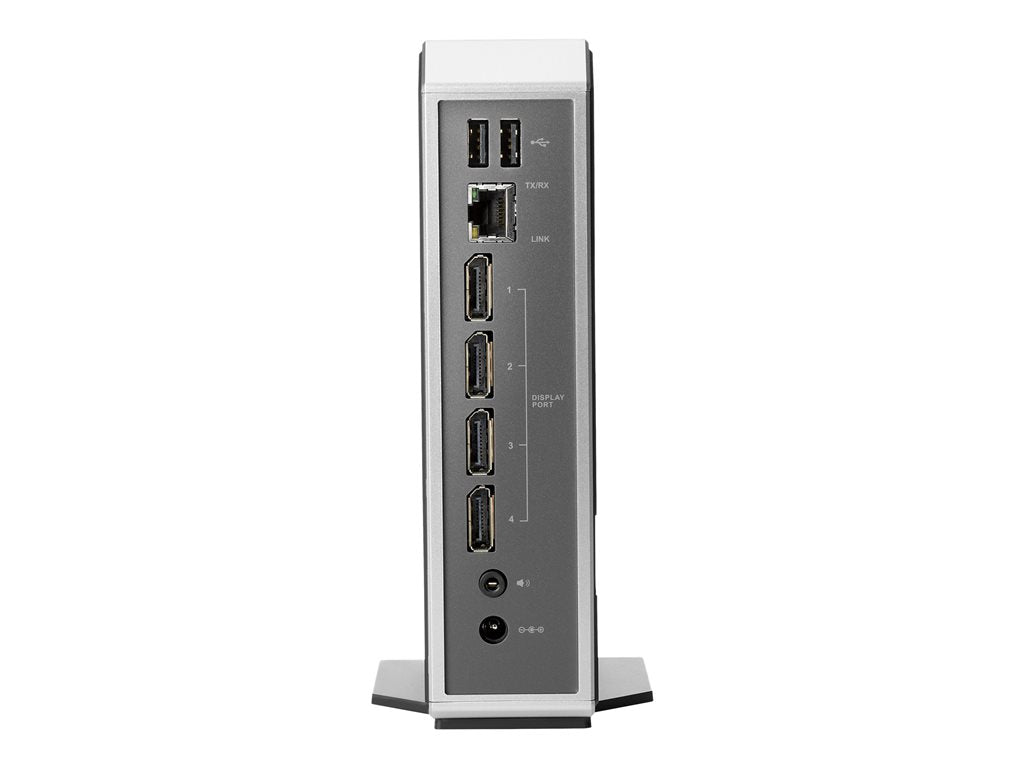 HP Quad-Display t310 - Zero client - DTS - 1 Tera2140 - RAM 512 MB - flash 32 MB - GigE - no OS - monitor: none -
