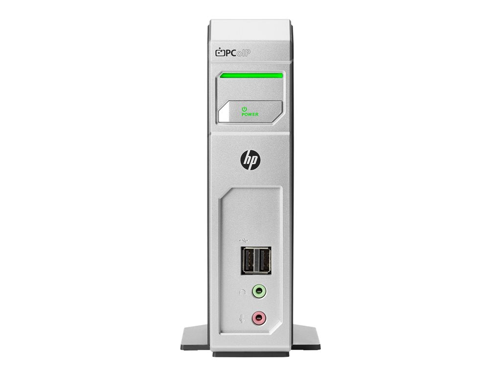 HP Quad-Display t310 - Zero client - DTS - 1 Tera2140 - RAM 512 MB - flash 32 MB - GigE - no OS - monitor: none -