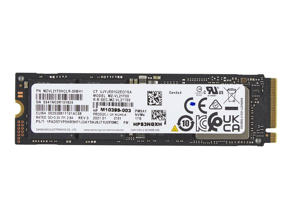 HP - SSD - 1 TB - internal - M.2 2280 - PCIe 4.0 x4 (NVMe) - for ZBook Fury 16 G9 Mobile Workstation