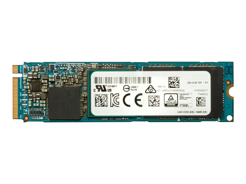 HP - SSD - 2 TB - internal - M.2 - PCIe 3.0 x4 (NVMe) - for EliteBook 830 G6; ZBook 15u G5, 15u G6, 15v G5, 17 G4, 17