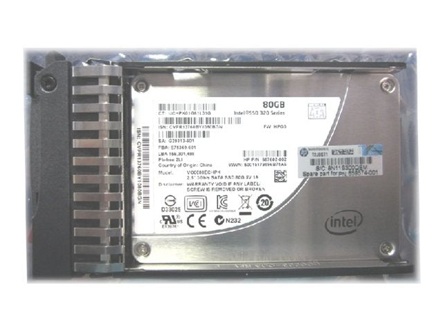 HP - SSD - 80 GB - 2.5 - SATA 3Gb/s"