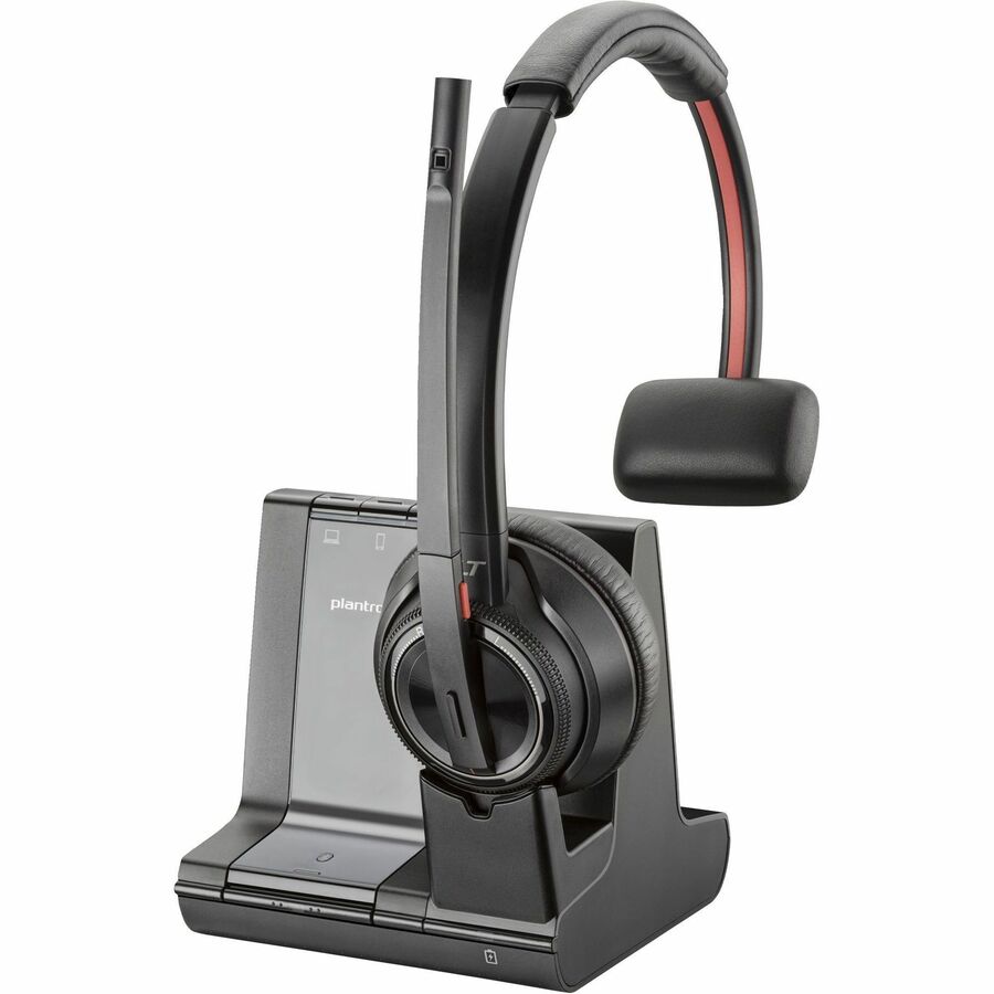 HP Savi 8210 UC DECT 1920-1930 MHz USB-A Headset - Mono - Wireless - Bluetooth/DECT -