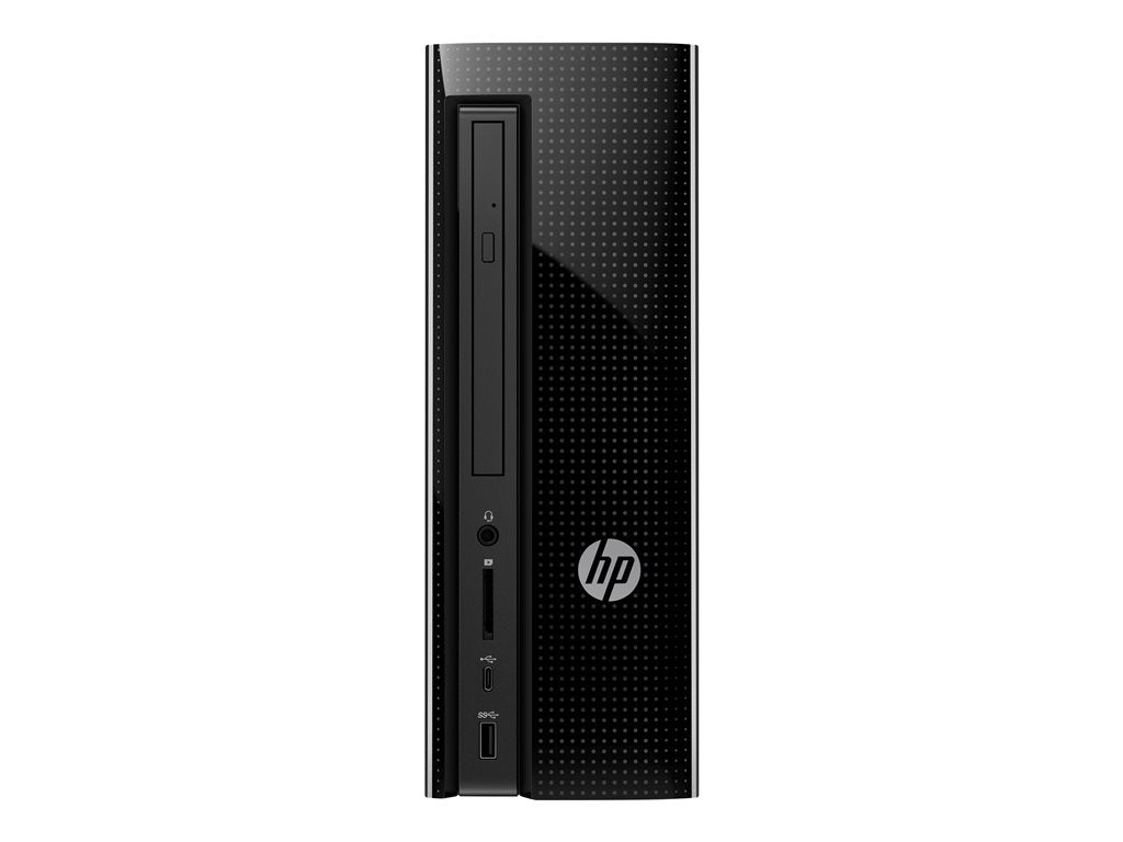 HP Slimline 270-p026 - MT Core i3 7100T up to - RAM 8 GB - HDD 1 TB - DVD-Writer - HD Graphics 630 - Gigabit Ethernet -