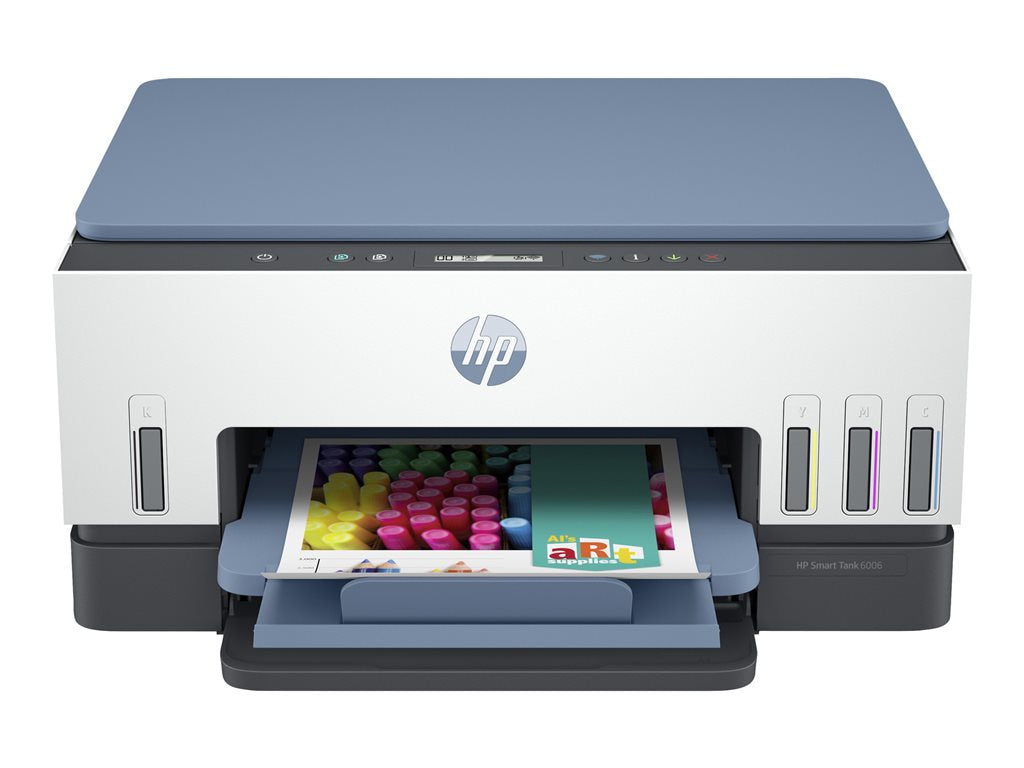 HP Smart Tank 6001 All-in-One - Multifunction printer - color - ink-jet - ITS - 8.5 in x 11.7 in (original) - A4/Legal